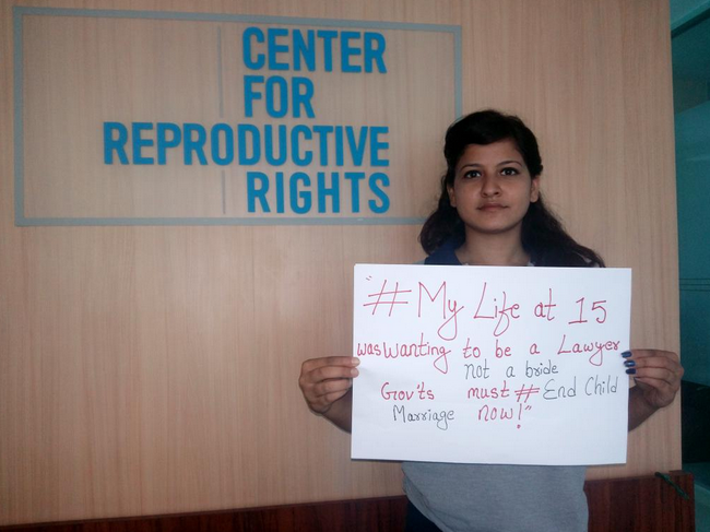 #MyLifeAt15 Is Bringing Awareness to the Millions of Child Brides Worldwide