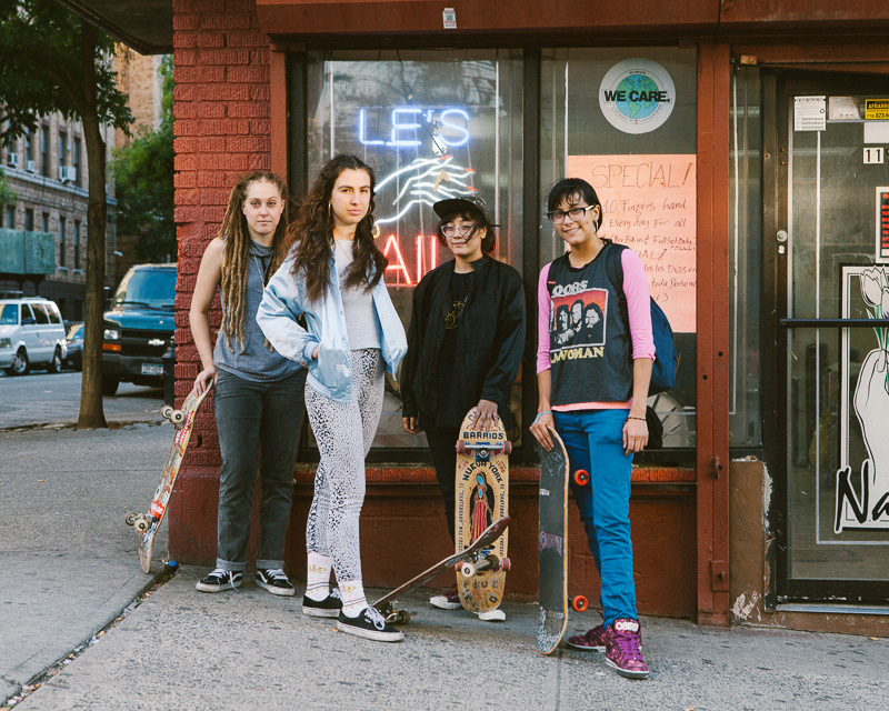 This All-Girl Skate Crew Is Checking the Misogyny in Skateboarding Culture