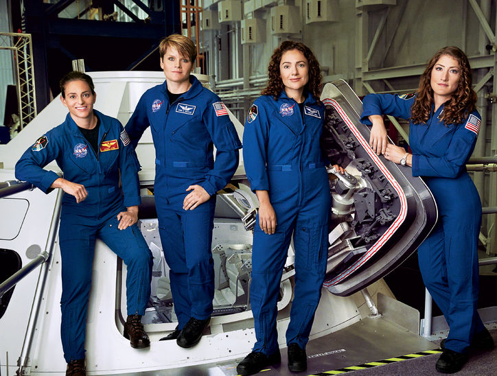 These Four Astronauts May Be Going Where No Human Has Gone Before (and Marking a Big First for Women in the Process!)