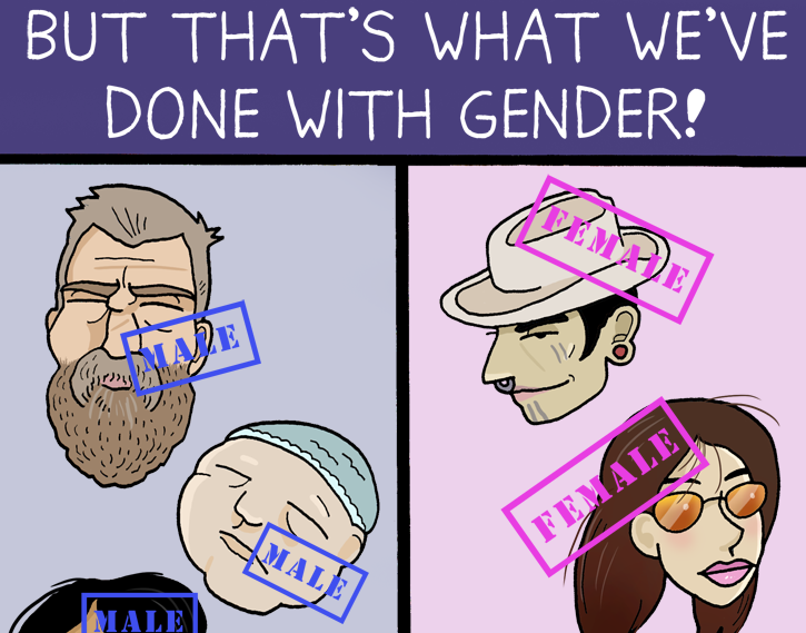 This Amazing Cartoon Skillfully Breaks Down What the Gender Binary Is